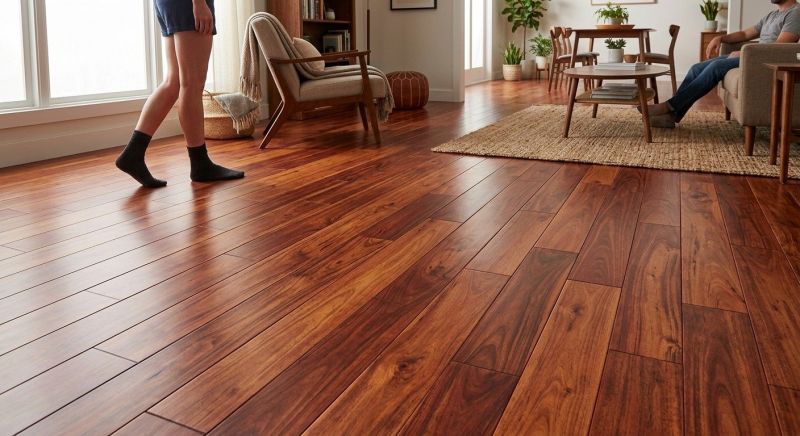 Cherry Floor Installation in Ballwin, MO