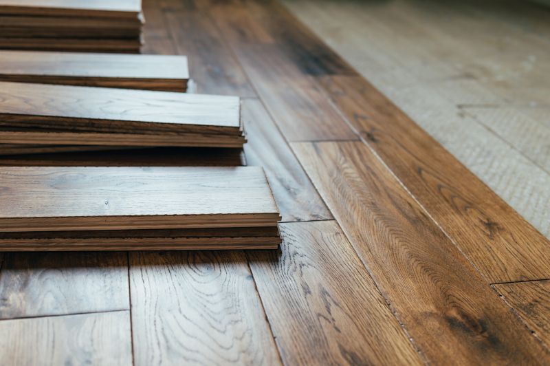 Dark Wood Floor Installation in Wentzville, MO