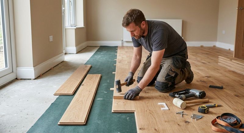 Hardwood Floor Installation in Augusta, MO