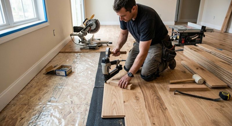 Hardwood Floor Installation in Ballwin, MO