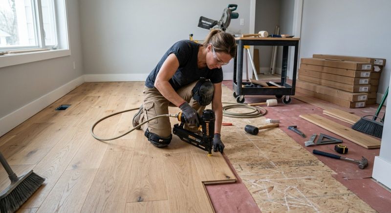 Hardwood Floor Installation in Chesterfield, MO