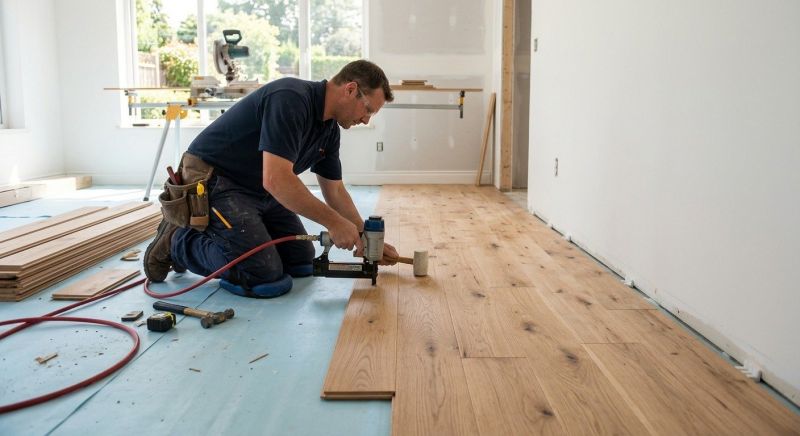 Hardwood Floor Installation in Defiance, MO