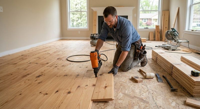 Hardwood Floor Installation in Eureka, MO