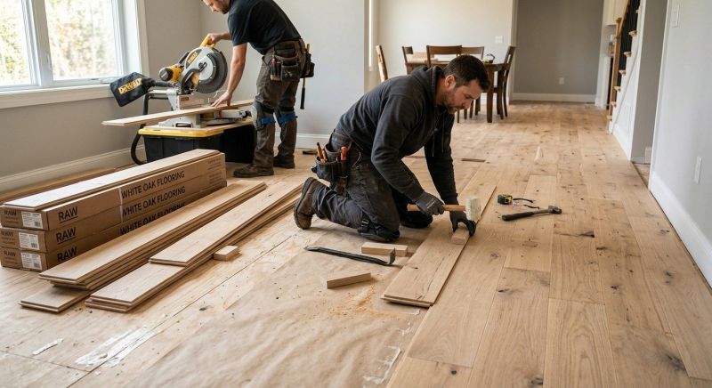 Hardwood Floor Installation in Gray Summit, MO