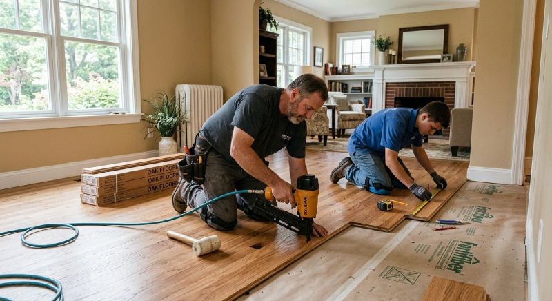 Hardwood Floor Installation in Grover, MO