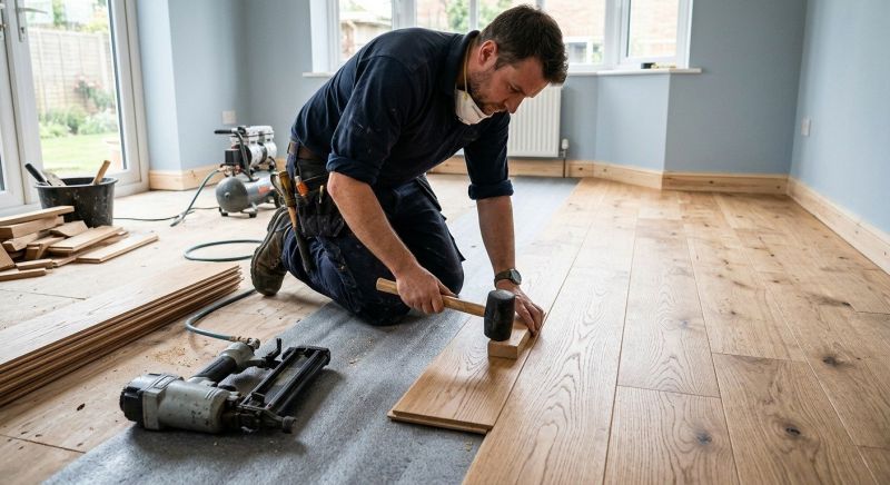 Hardwood Floor Installation in Maryland Heights, MO