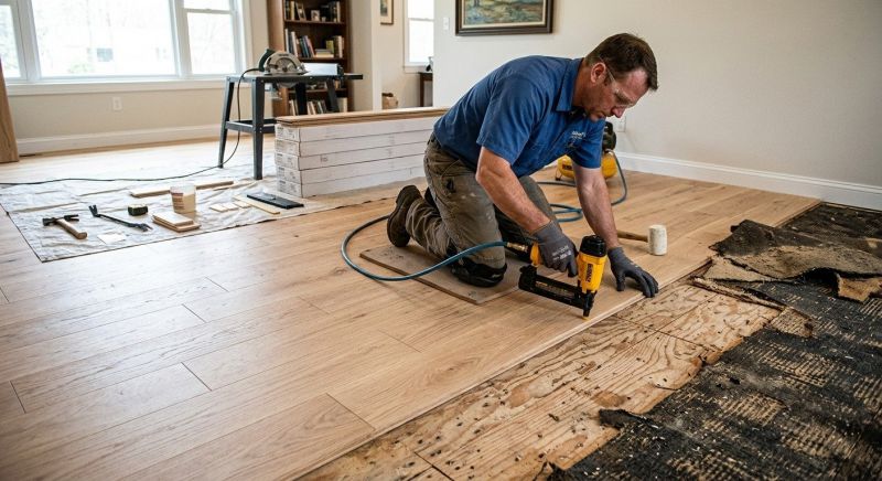 Hardwood Floor Installation in Warrenton, MO