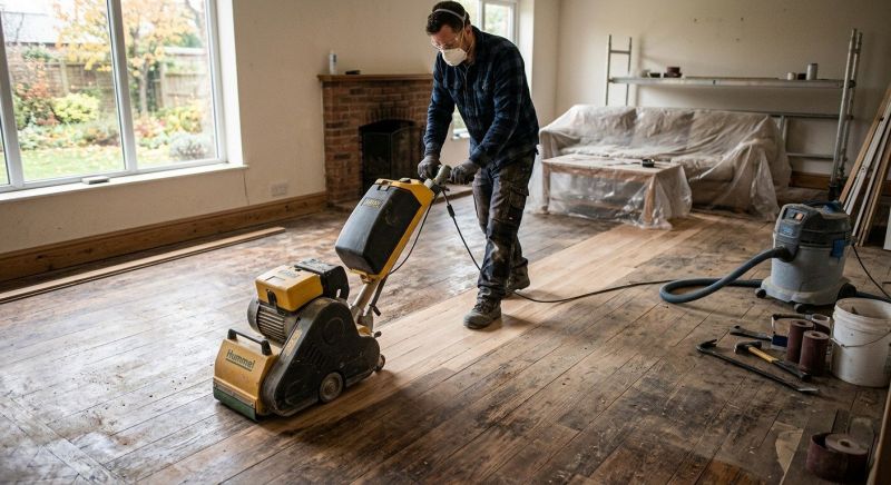 Hardwood Floor Renovation in Wentzville, MO