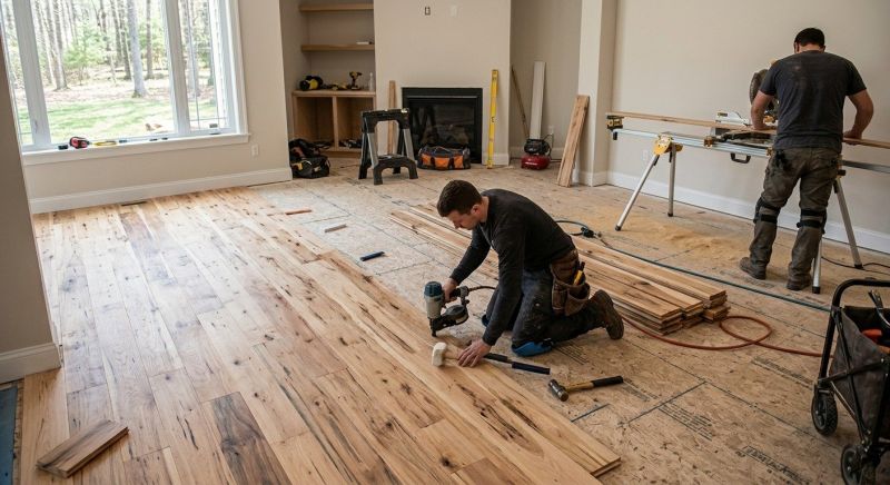 Hardwood Floor Renovation in Wentzville, MO