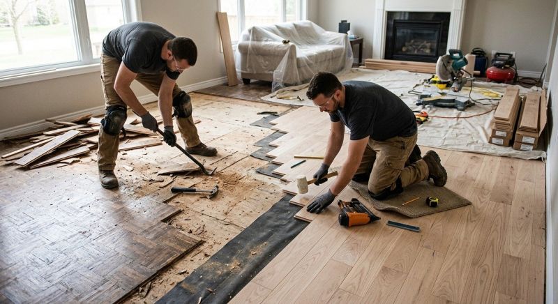 Hardwood Replacement in O Fallon, MO