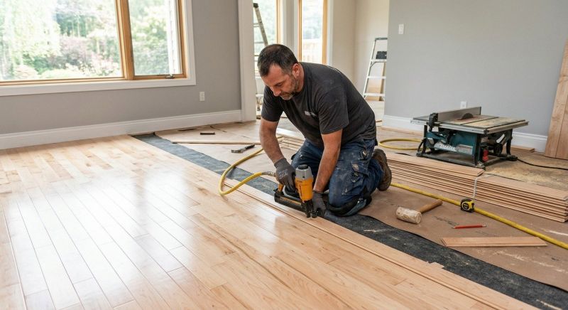Maple Flooring Installation in Lincoln County, MO