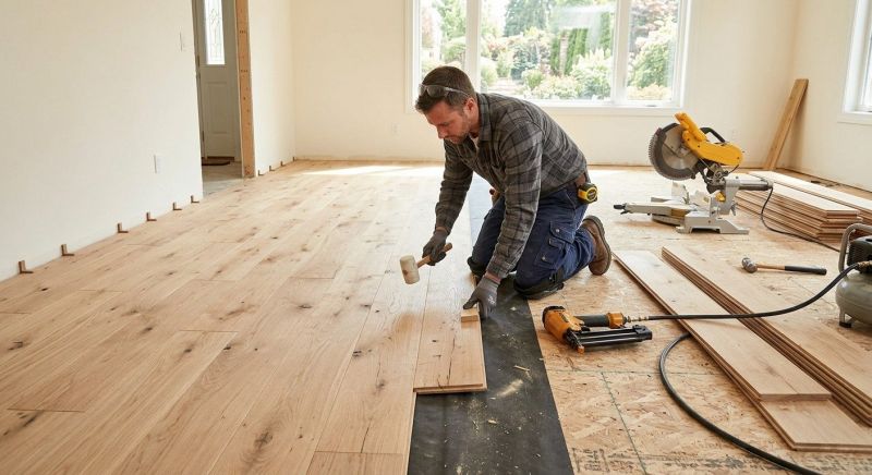 Oak Floor Installation in Eureka, MO