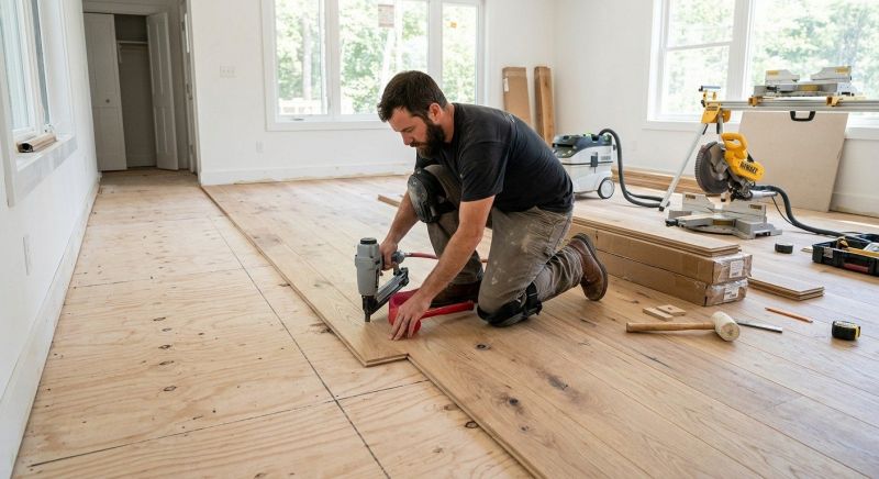 Oak Floor Installation in Eureka, MO