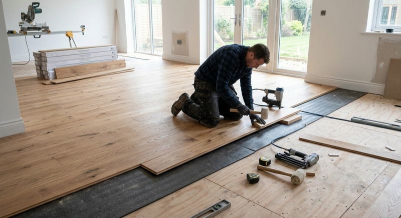 Oak Floor Installation in Warren County, MO