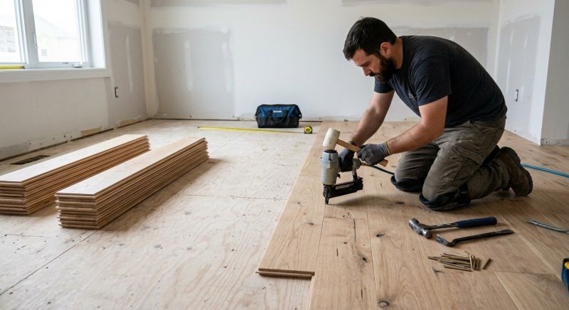Oak Floor Replacement in Wentzville, MO