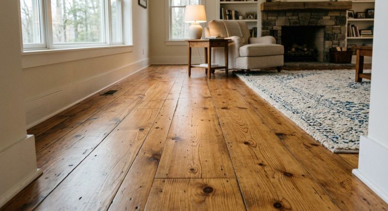 Pine Floor Installation in Wentzville, MO