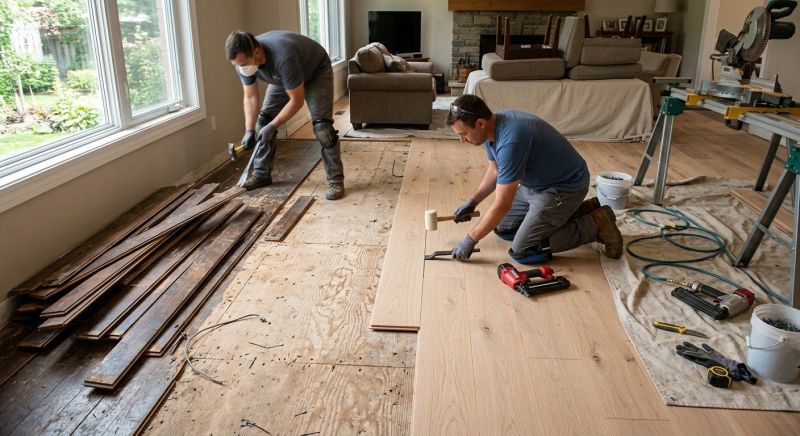 Wood Floor Replacement in Ballwin, MO