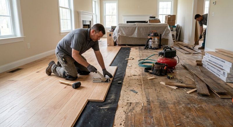 Wood Floor Replacement in Wright City, MO