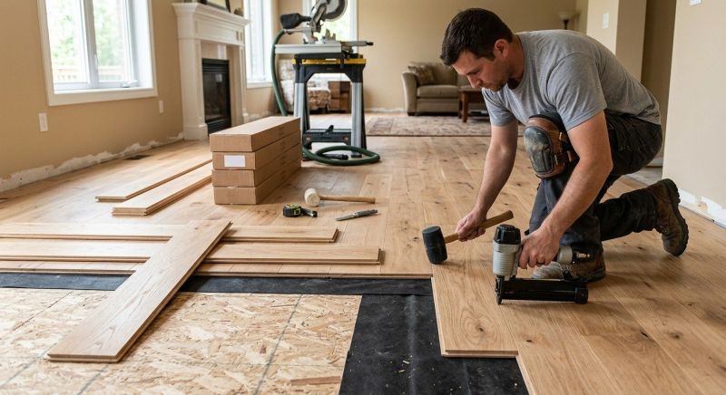 Wood Flooring Installation in Washington, MO