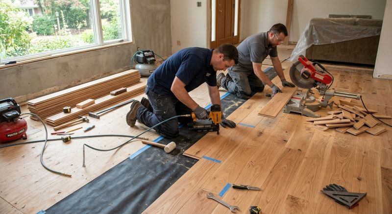 Wood Flooring Installation in Wright City, MO